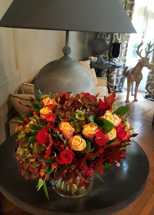 Composition florale hebdomadaire Paris 7