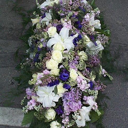 Gerbe de fleurs condoléances Paris 7